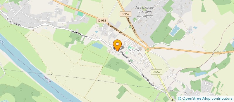 localisation de l'entreprise COMMUNE DE NEVOY à NEVOY