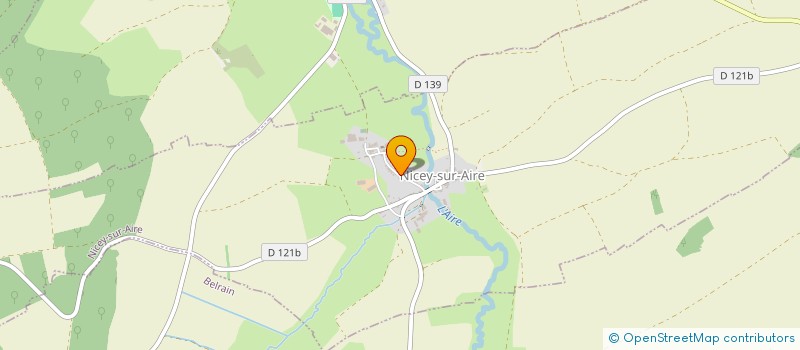 localisation de l'entreprise COMMUNE DE NICEY SUR AIRE  NICEY-SUR-AIRE