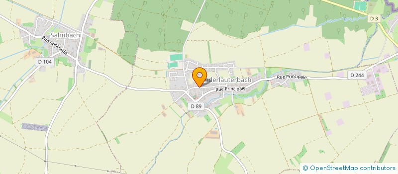 localisation de l'entreprise COMMUNE DE NIEDERLAUTERBACH  NIEDERLAUTERBACH