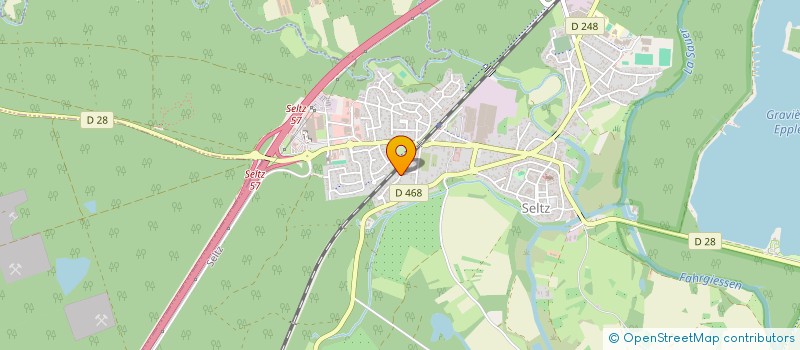 localisation de l'entreprise COMMUNE DE NIEDERROEDERN  NIEDERRDERN