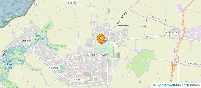 localisation de l'entreprise COMMUNE DE NIEUL SUR MER  NIEUL-SUR-MER