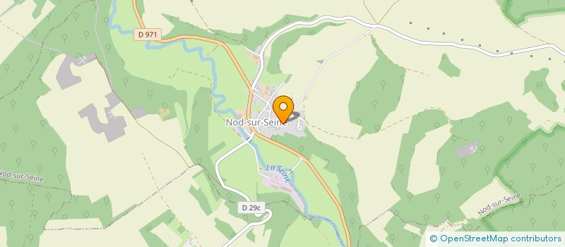 localisation de l'entreprise COMMUNE DE NOD SUR SEINE  NOD-SUR-SEINE