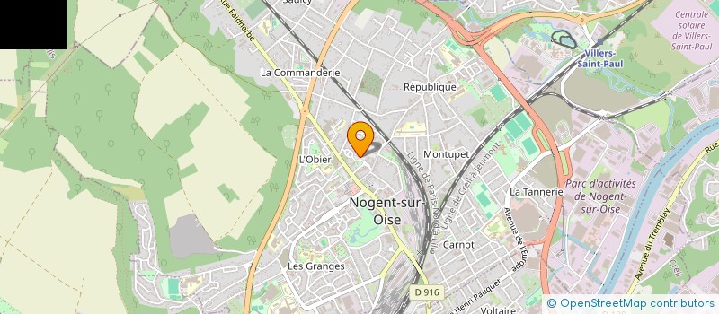localisation de l'entreprise COMMUNE DE NOGENT SUR OISE à NOGENT-SUR-OISE