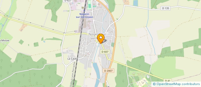 localisation de l'entreprise COMMUNE DE NOGENT SUR VERNISSON à NOGENT-SUR-VERNISSON