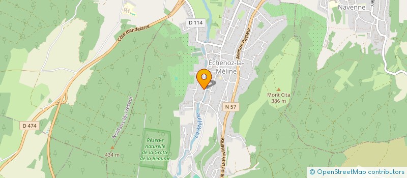 localisation de l'entreprise COMMUNE DE NOIDANS LES VESOUL  NOIDANS-LES-VESOUL