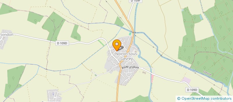 localisation de l'entreprise COMMUNE DE NOIRON SOUS GEVREY  NOIRON-SOUS-GEVREY