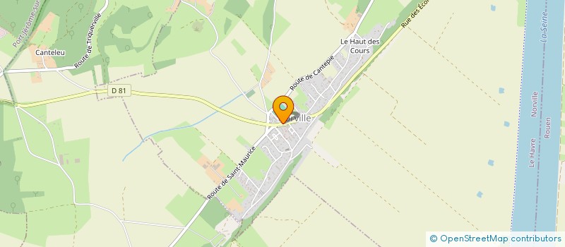 localisation de l'entreprise COMMUNE DE NORVILLE  NORVILLE