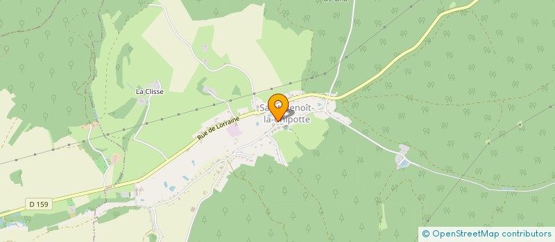 localisation de l'entreprise COMMUNE DE NOSSONCOURT  NOSSONCOURT