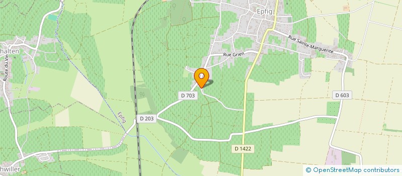 localisation de l'entreprise COMMUNE DE NOTHALTEN  NOTHALTEN