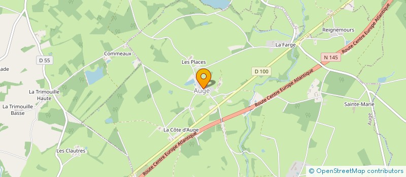 localisation de l'entreprise COMMUNE DE NOUHANT à NOUHANT