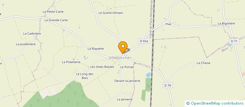 localisation de l'entreprise COMMUNE DE NOURRAY  NOURRAY