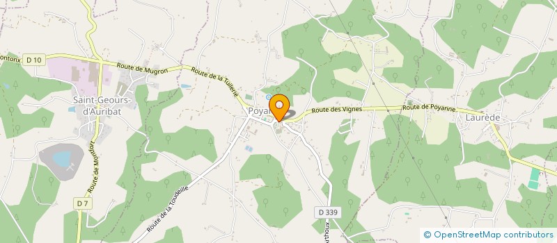 localisation de l'entreprise COMMUNE DE NOUSSE  NOUSSE