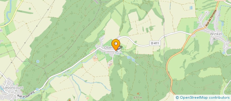 localisation de l'entreprise COMMUNE DE OBERLARG  OBERLARG