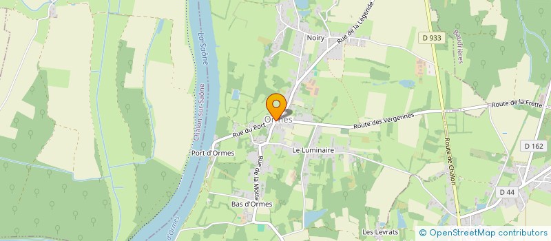 localisation de l'entreprise COMMUNE DE ORMES  ORMES