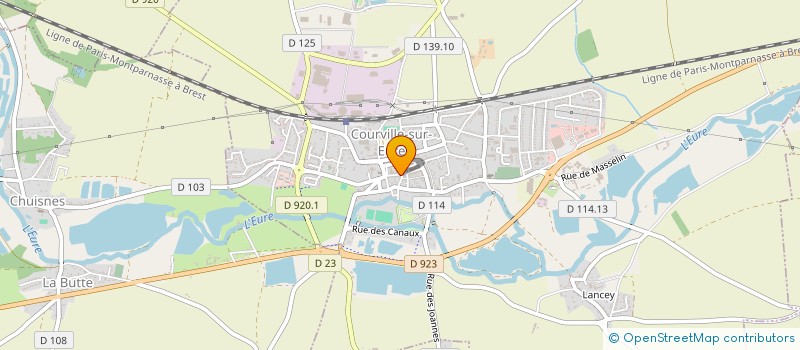 localisation de l'entreprise COMMUNE DE ORROUER à ORROUER