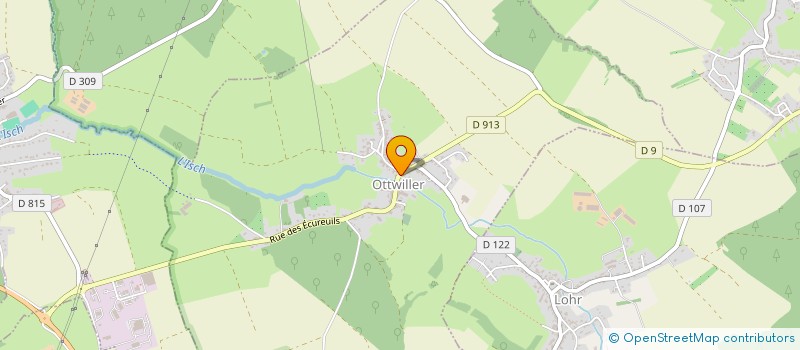 localisation de l'entreprise COMMUNE DE OTTWILLER  OTTWILLER