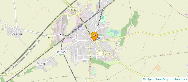 localisation de l'entreprise COMMUNE DE OUARVILLE à OUARVILLE