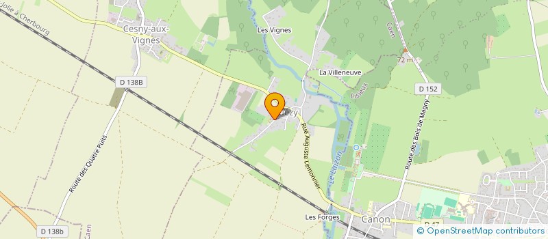 localisation de l'entreprise COMMUNE DE OUEZY  OUEZY