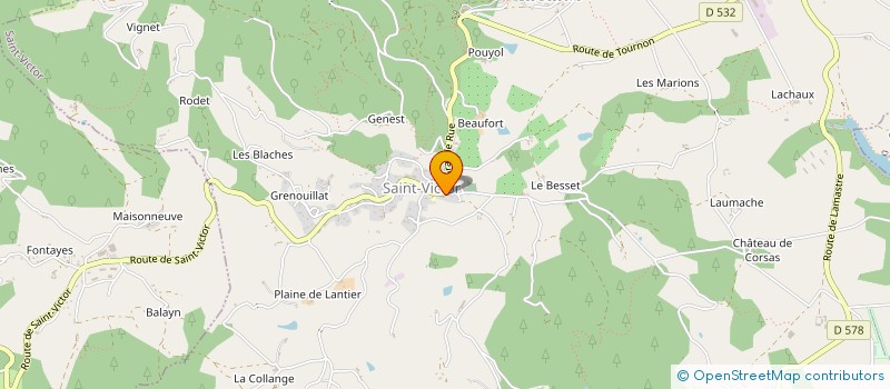 localisation de l'entreprise COMMUNE DE PAILHARES  PAILHARES