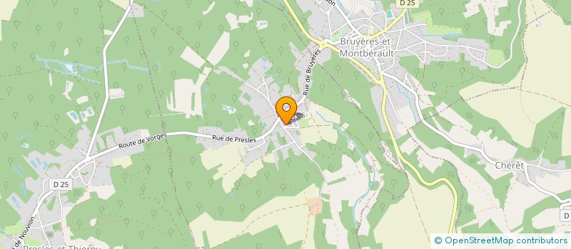 localisation de l'entreprise COMMUNE DE PANCY COURTECON  PANCY-COURTECON