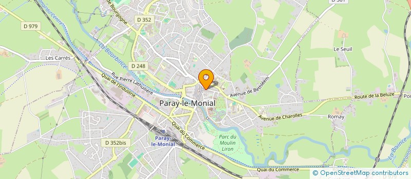 localisation de l'entreprise COMMUNE DE PARAY-LE-MONIAL à PARAY-LE-MONIAL
