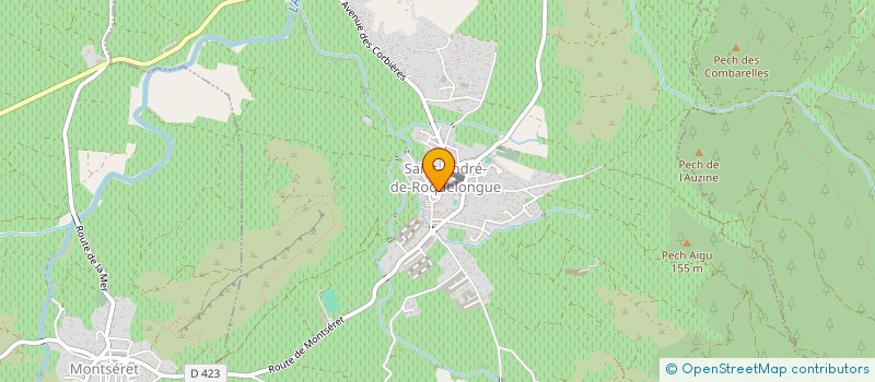 localisation de l'entreprise COMMUNE DE PARAZA  PARAZA