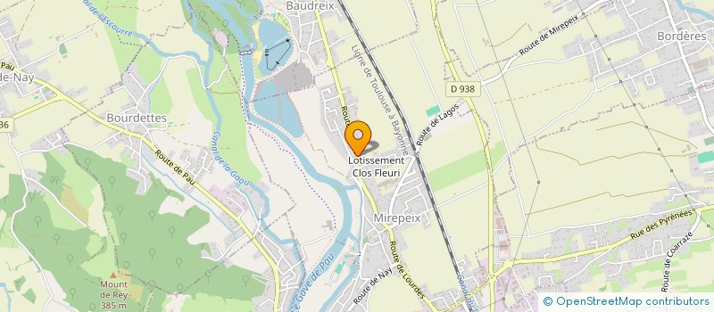 localisation de l'entreprise COMMUNE DE PARDIES PIETAT  PARDIES-PIETAT