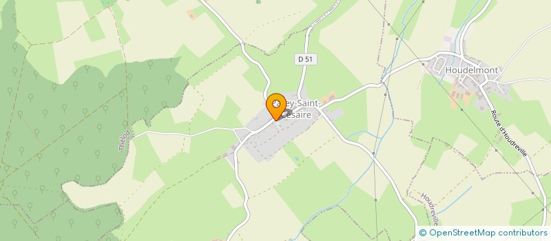 localisation de l'entreprise COMMUNE DE PAREY SAINT CESAIRE  PAREY-SAINT-CESAIRE