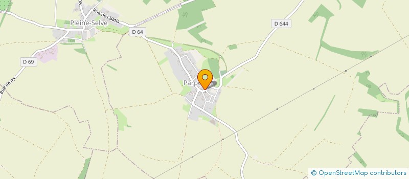 localisation de l'entreprise COMMUNE DE PARPEVILLE  PARPEVILLE
