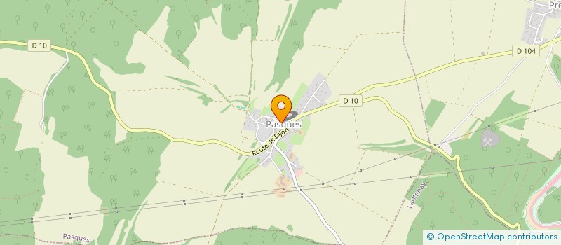 localisation de l'entreprise COMMUNE DE PASQUES  PASQUES