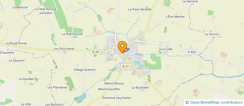 localisation de l'entreprise COMMUNE DE PASSAIS VILLAGES à PASSAIS VILLAGES