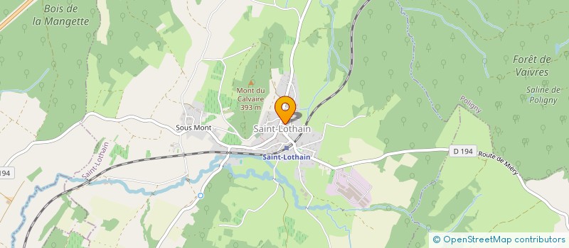 localisation de l'entreprise COMMUNE DE PASSENANS  PASSENANS