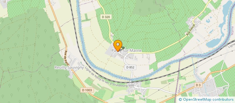 localisation de l'entreprise COMMUNE DE PASSY SUR MARNE  PASSY-SUR-MARNE