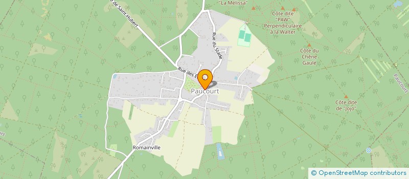 localisation de l'entreprise COMMUNE DE PAUCOURT à PAUCOURT