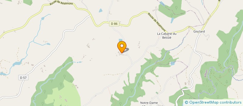 localisation de l'entreprise COMMUNE DE PAULINET  PAULINET