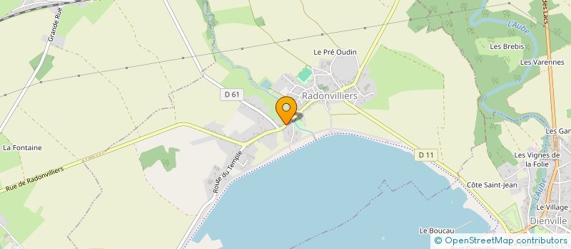 localisation de l'entreprise COMMUNE DE PEL ET DER  PEL-ET-DER