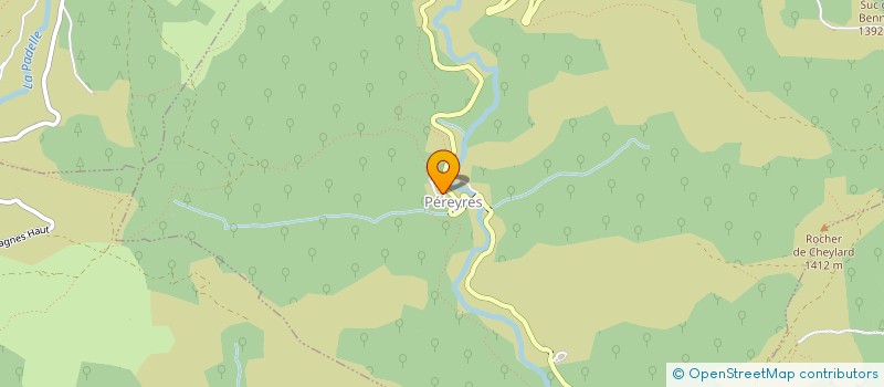 localisation de l'entreprise COMMUNE DE PEREYRES  PEREYRES