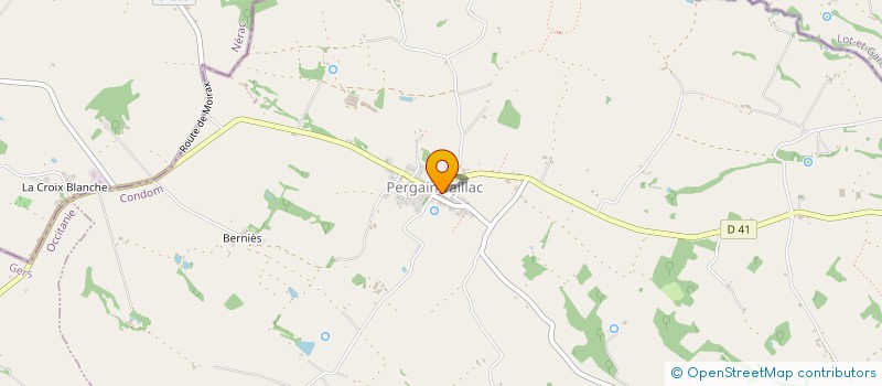 localisation de l'entreprise COMMUNE DE PERGAIN TAILLAC  PERGAIN-TAILLAC