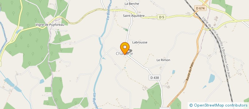 localisation de l'entreprise COMMUNE DE PERIGNAC à PERIGNAC