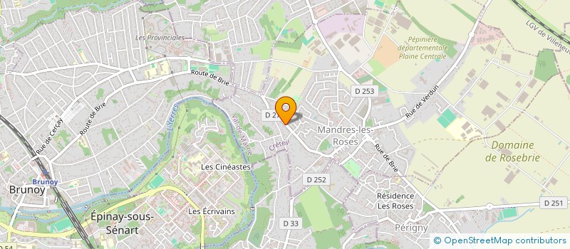 localisation de l'entreprise COMMUNE DE PERIGNY à PERIGNY