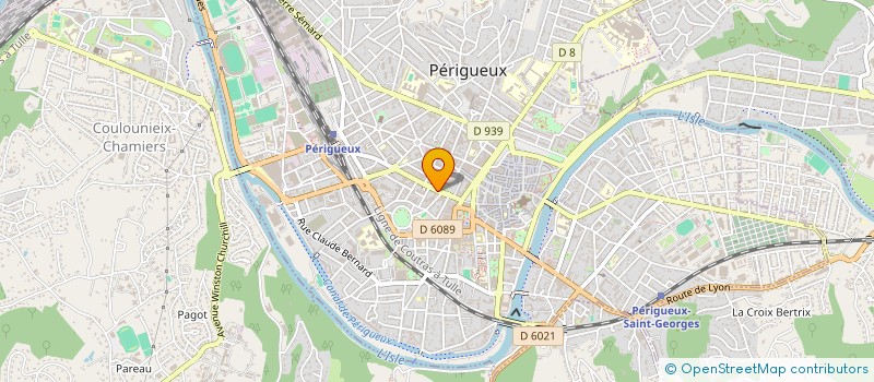 localisation de l'entreprise COMMUNE DE PERIGUEUX à PERIGUEUX