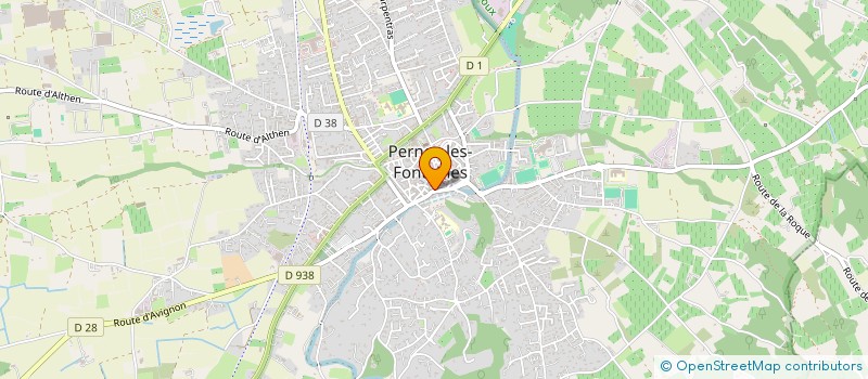 localisation de l'entreprise COMMUNE DE PERNES LES FONTAINES à PERNES-LES-FONTAINES