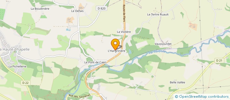 localisation de l'entreprise COMMUNE DE PERROU à PERROU