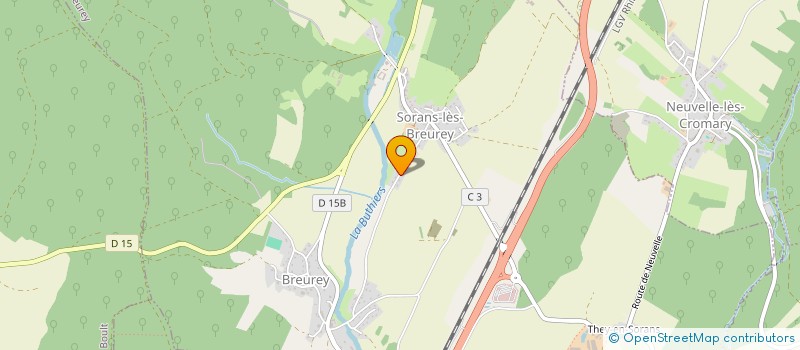 localisation de l'entreprise COMMUNE DE PERROUSE  PERROUSE