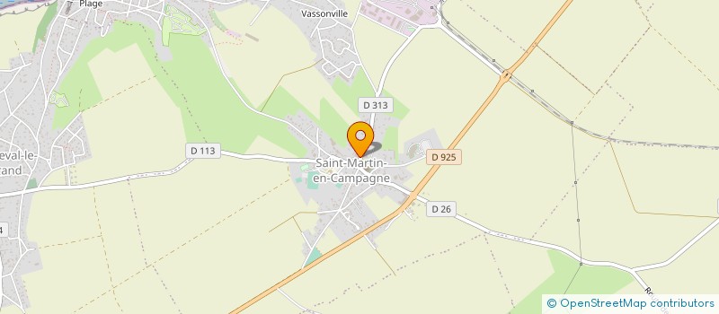 localisation de l'entreprise COMMUNE DE PETIT-CAUX à PETIT-CAUX