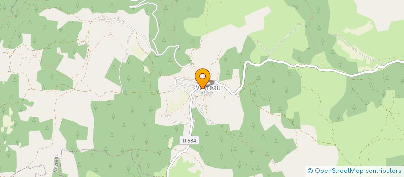 localisation de l'entreprise COMMUNE DE PEYRELEAU  PEYRELEAU