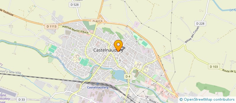 localisation de l'entreprise COMMUNE DE PEYRENS  PEYRENS