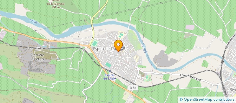 localisation de l'entreprise COMMUNE DE PEYRESTORTES  PEYRESTORTES