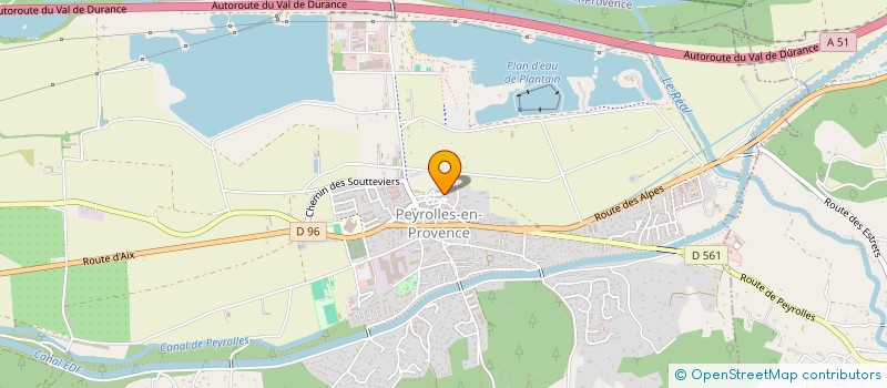 localisation de l'entreprise COMMUNE DE PEYROLLES EN PROVENCE  PEYROLLES-EN-PROVENCE
