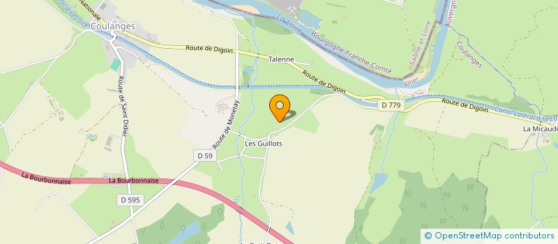 localisation de l'entreprise COMMUNE DE PIERREFITTE SUR LOIRE  PIERREFITTE-SUR-LOIRE